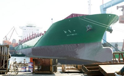 ＂新?tīng)I(yíng)口＂號(hào)輪船